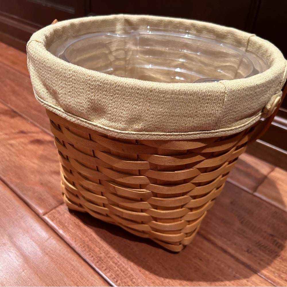 Longaberger Planter Basket with liners